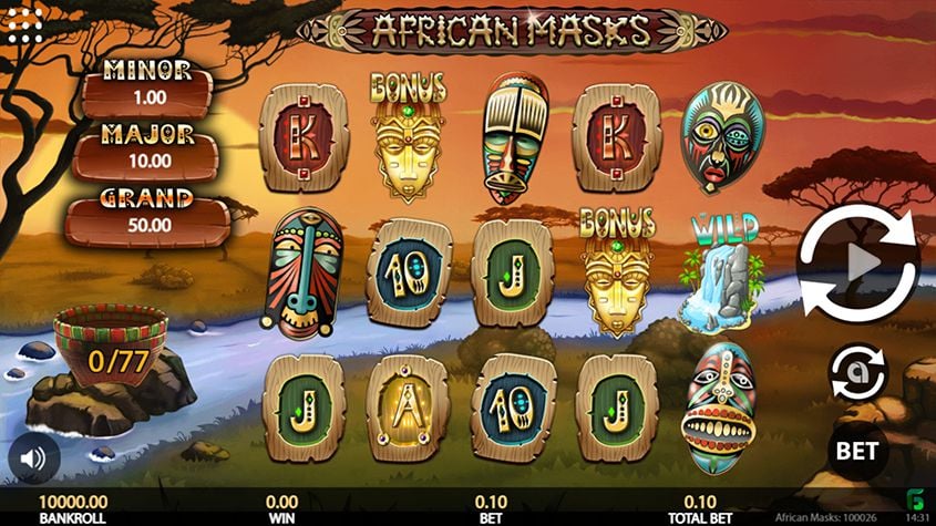 African Masks Slots