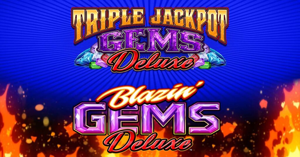 Triple Jackpot Gems Deluxe Slot